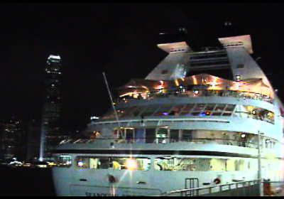 Seabourn Spirit At Night