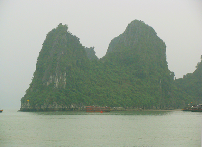 Halong Bay Rock Formation