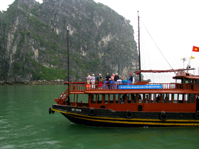 Halong Bay Rock Formation