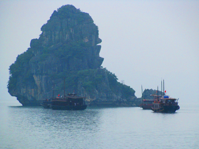 Halong Bay Rock Formation