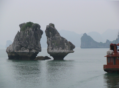 Fighting Chicken Rock Formation