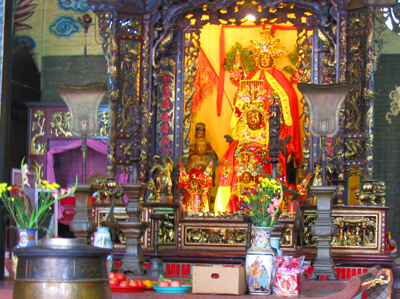 Idol At Thien Hau Temple