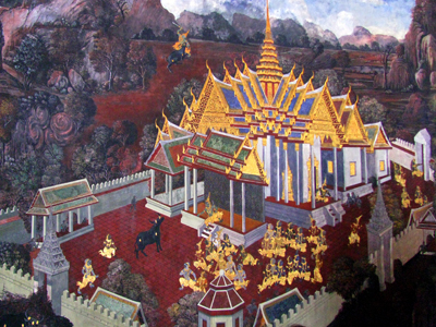 Temple Painting