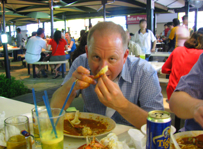 Spicy Crab At Newton's Circle Market