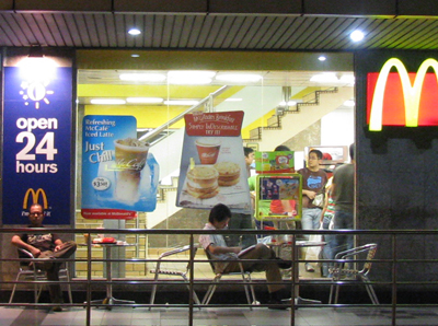 Singapore McDonalds Restaurant