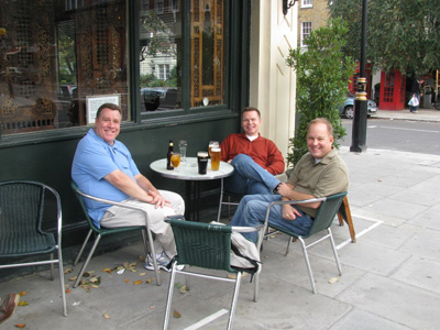 Pint at local pub