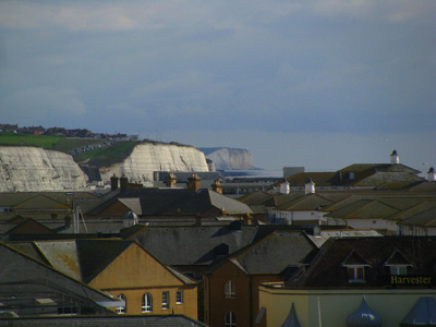 White cliffs of Brighton