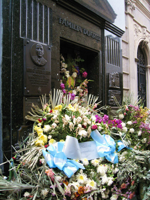 Evita Peron Crypt